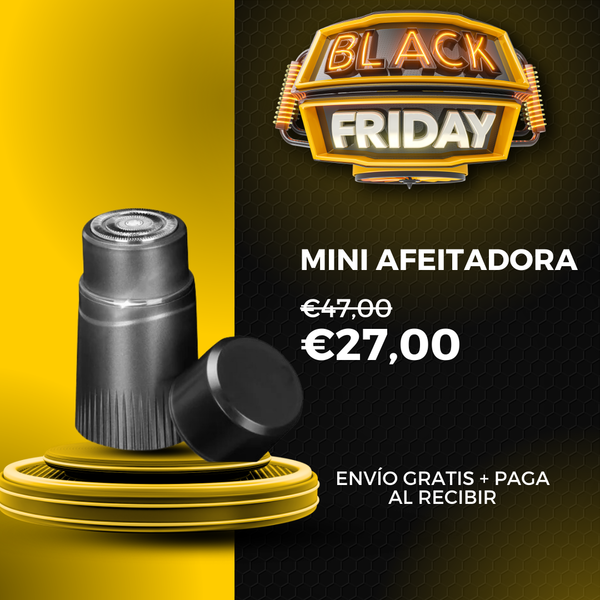 💥BLACK FRIDAY 43% OFF 💥Mini afeitadora compacta resistente al agua