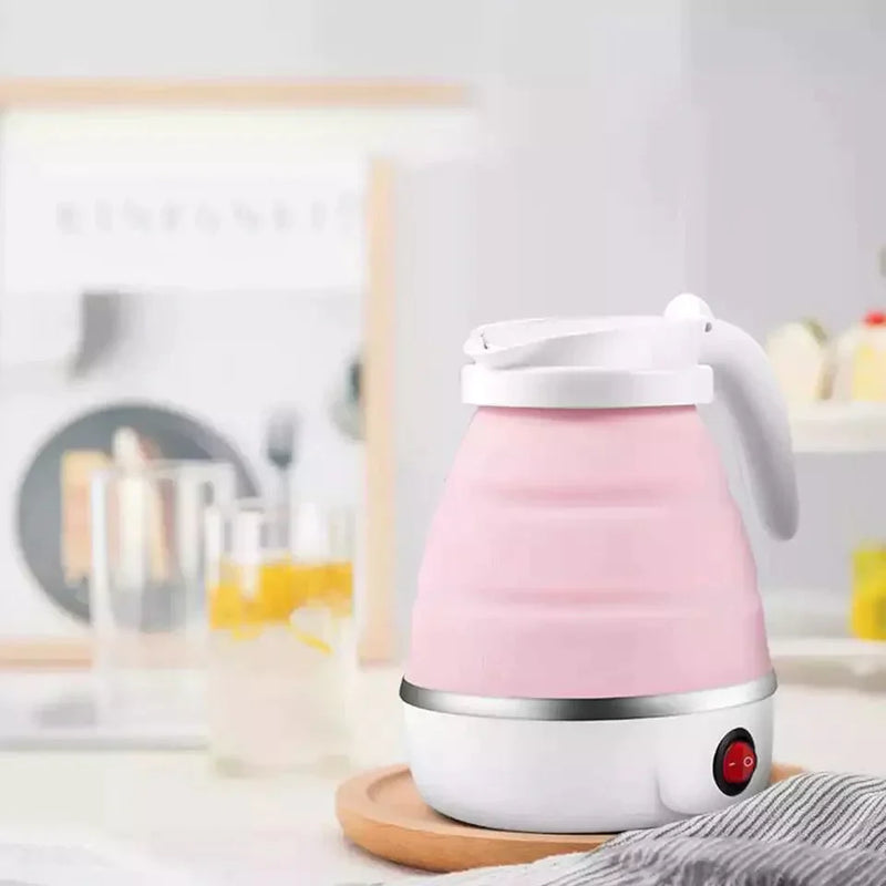 🔥 PAGA AL RECIBIR 🔥 Calentador tetera Hervidor De Agua Plegable Eléctrico Viaje 600ml 🫖